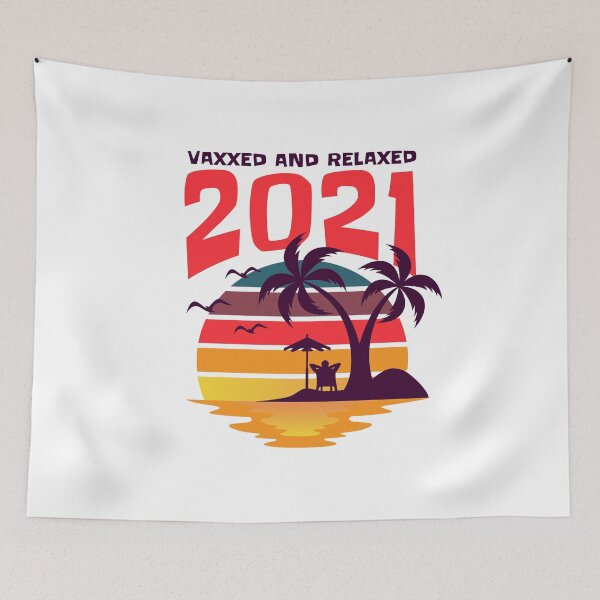 Item preview, Vaxxed Relaxed Summer 2021 Vaccine Vaccination designed and sold by Maria Garcia.