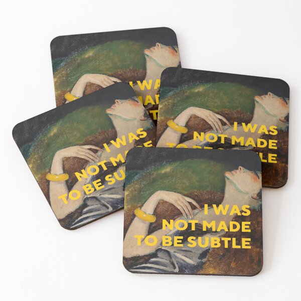Item preview, I Was Not Made To Be Subtle designed and sold by OhFineArt.