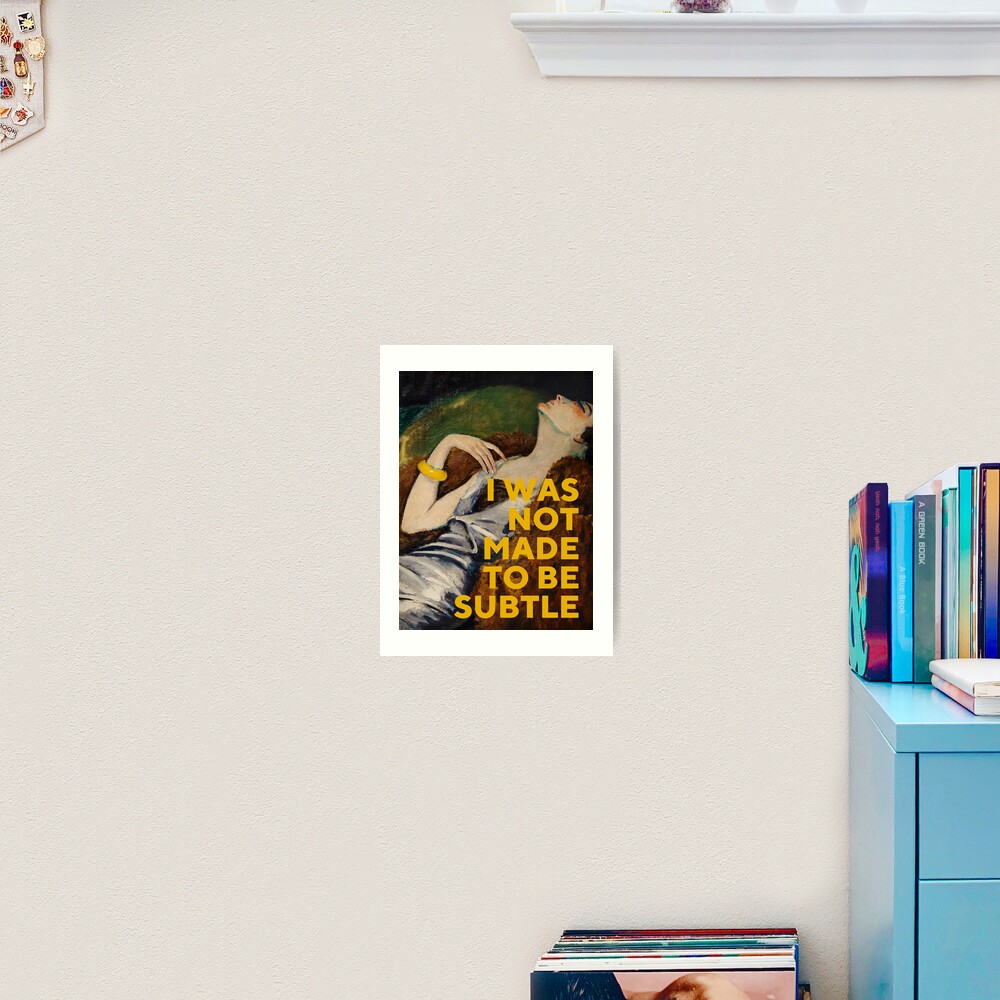 Item preview, Art Print designed and sold by OhFineArt.