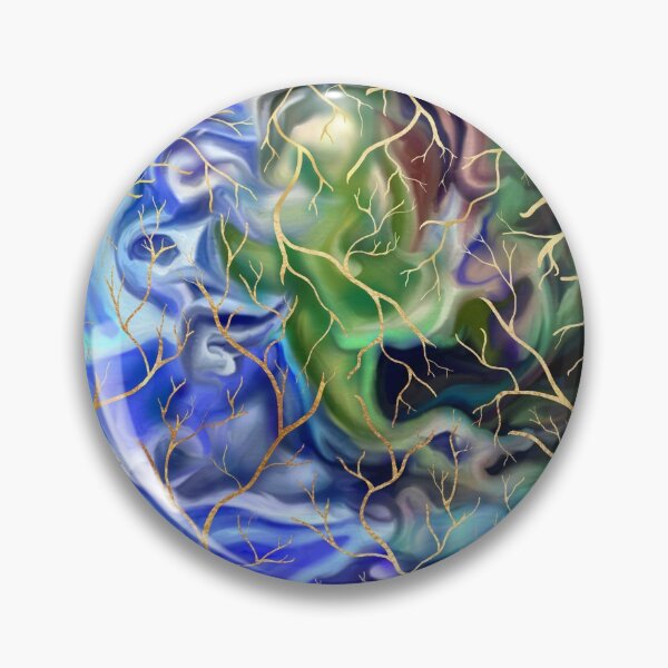 Item preview, Kintsugi Gold Earth  designed and sold by Deborah Camp.