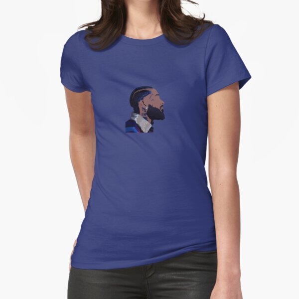 Side Profile With Eye Nipsey Hussle Shirt - Freedomdesign