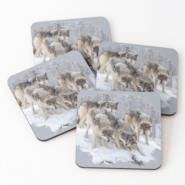 Item preview, Timber Wolf Walking in the Snow designed and sold by david parry.