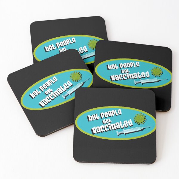 Item preview, Hot People Get Vaccinated designed and sold by Karinaaluiss.