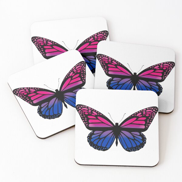 Item preview, bisexual butterfly - subtle pride design designed and sold by AnneCatriona.