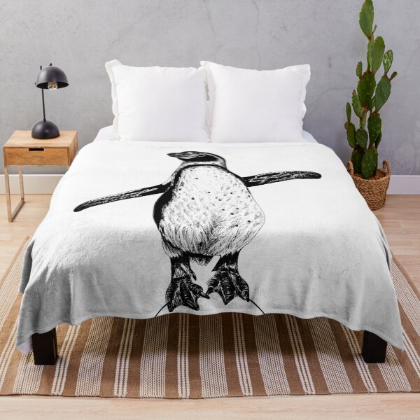 Item preview, Humboldt penguin illustration designed and sold by LorenDowding.
