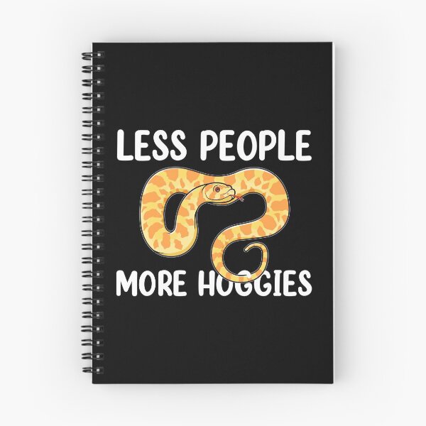 Item preview, Less People Herpetologist Hognose Snake Lover print designed and sold by jakehughes2015.