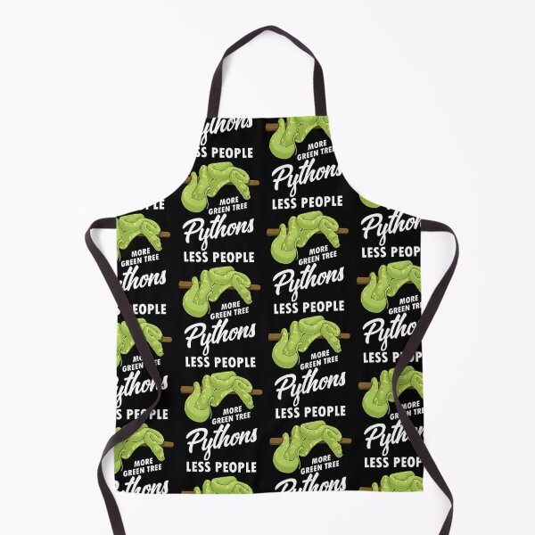 Item preview, Less People Herpetologist Green Tree Python Lover print designed and sold by jakehughes2015.