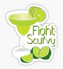Fight Scurvy Sticker