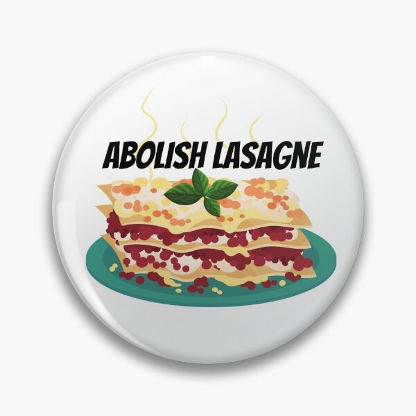 Artikelvorschau, Lasagne abschaffen entworfen und verkauft von Wandas-World.