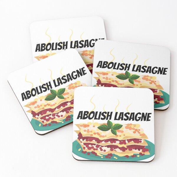 Item preview, Abolish Lasagne designed and sold by Wandas-World.