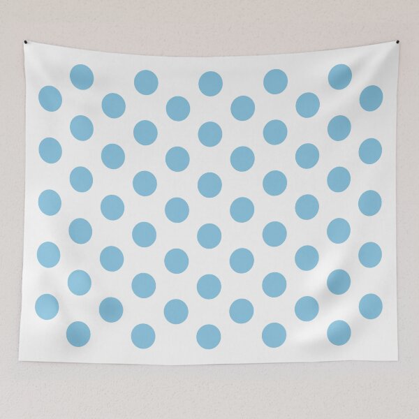 Item preview, Medium BABY BLUE and WHITE POLKA DOTS  designed and sold by RachelMacht.