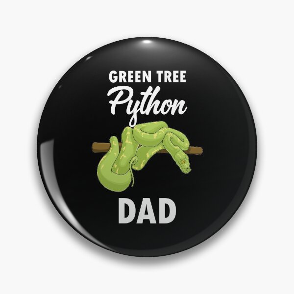 Item preview, Funny Snake Lover Dad Green Tree Python graphic designed and sold by jakehughes2015.