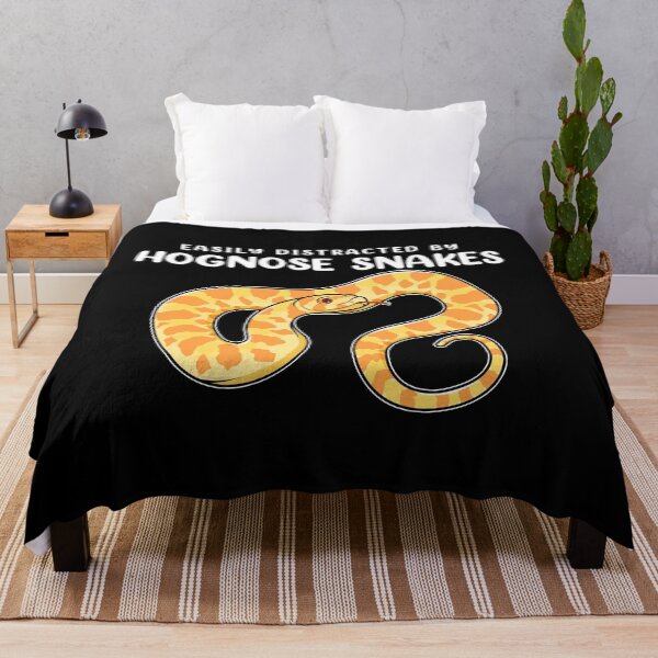 Item preview, Funny Reptile Lover Easily Distracted By Hognose Snakes print designed and sold by jakehughes2015.