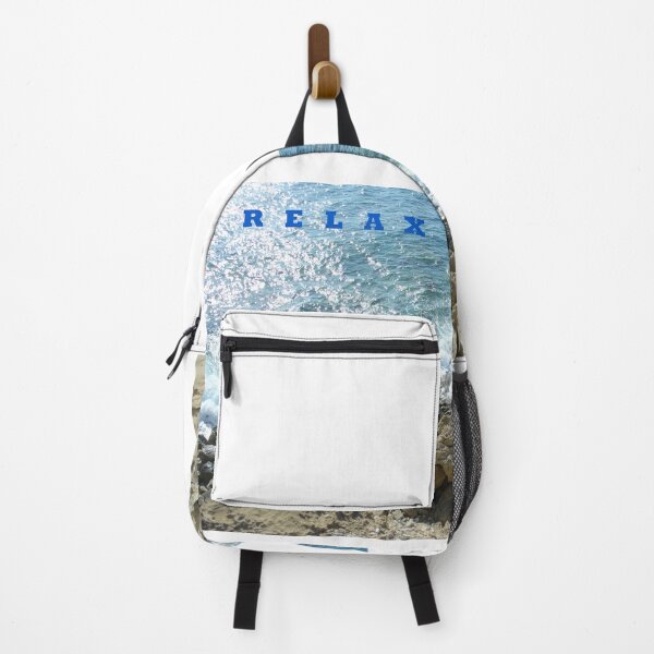 Item preview, Relax by the seaside on the rocky beach on summer holidays designed and sold by shabadakid.