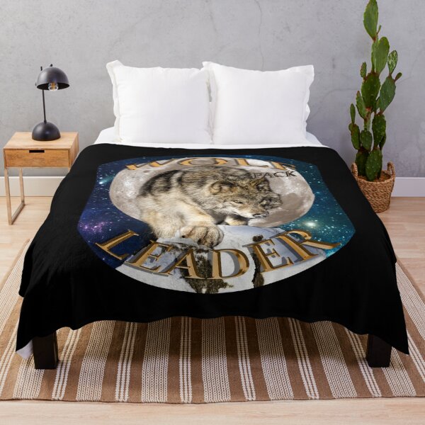 Item preview, Wolf Pack Leader in Full Moon designed and sold by david parry.