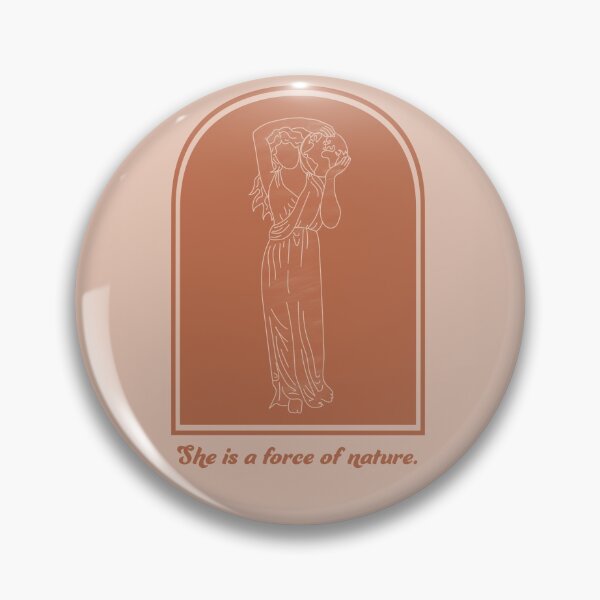 Item preview, She is a force of nature. designed and sold by Yasmin Spencer.