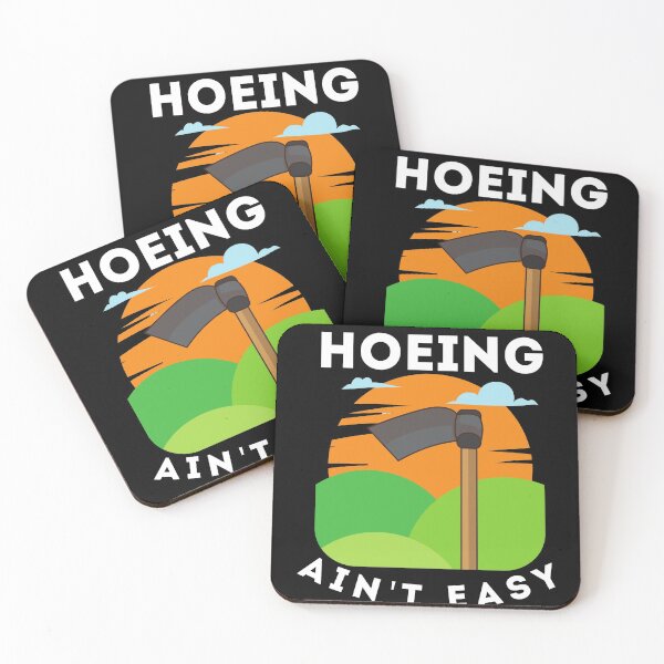Item preview, Hoeing Aint Easy - Funny Gardening Saying designed and sold by shoppnow1.