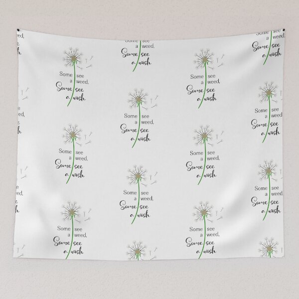 Item preview, Some See A Weed Some See A Wish designed and sold by GACreative63.
