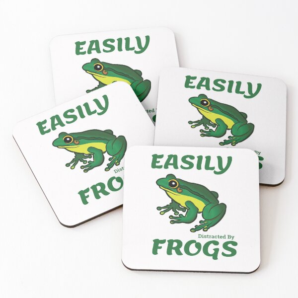 Item preview, Easily Distracted Frogs designed and sold by Jacksonsmerch.