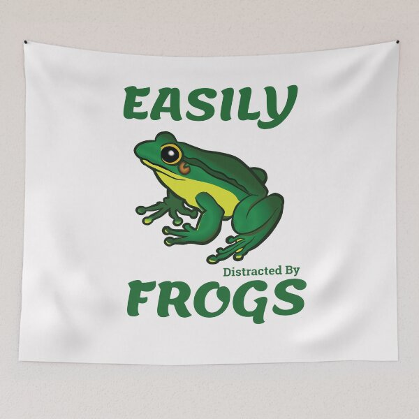 Item preview, Easily Distracted Frogs designed and sold by Jacksonsmerch.