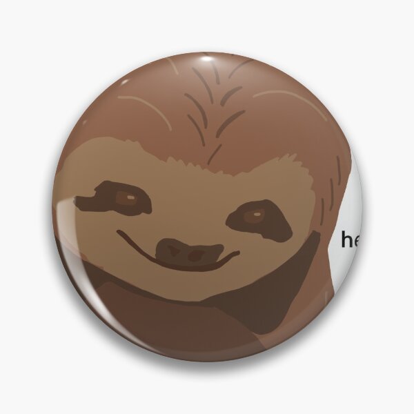 Item preview, Smirking Sloth designed and sold by PricklyPoppy.