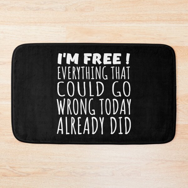Item preview, I am free today - whtxt designed and sold by reIntegration.