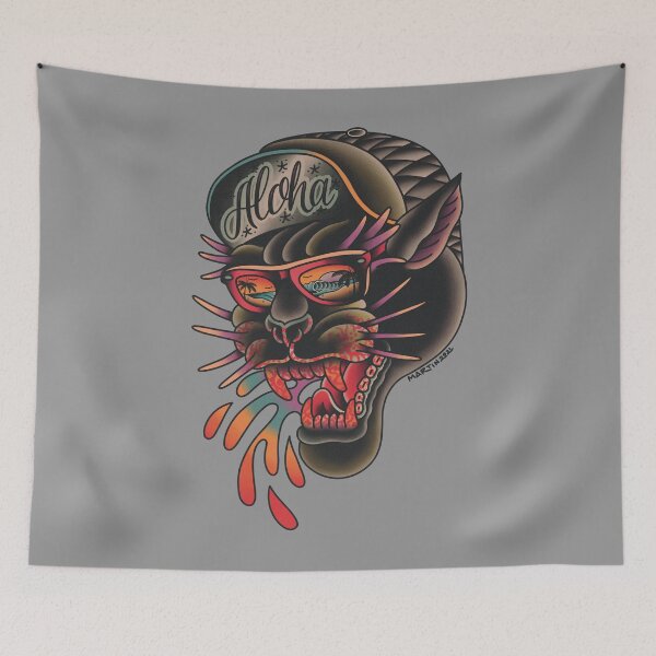 Item preview, Aloha Panther Beach Scene designed and sold by Aloha-Life-808.