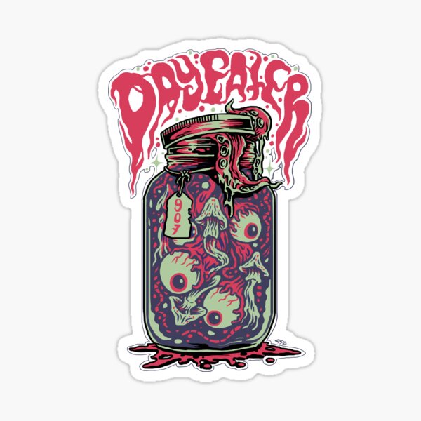 EyeBallJar Sticker