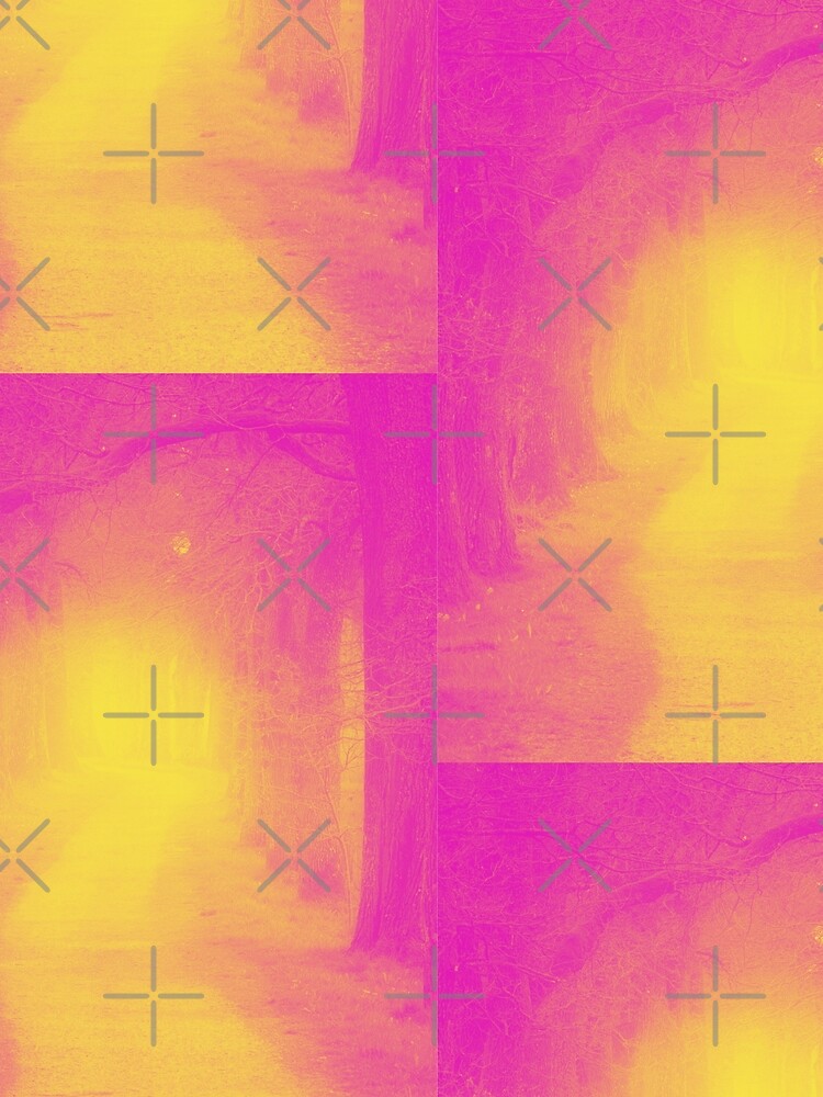 Thumbnail 3 von 3, Tuch, Path pink designt und verkauft von Patternsonly.