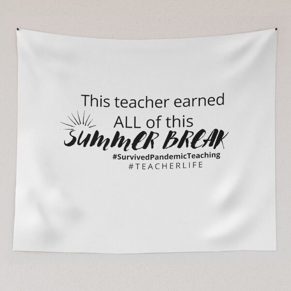 Item preview, This Teacher Earned All Of This Summer Break Teacher Life  designed and sold by Castore design.
