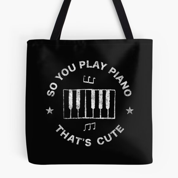 Item preview, So You Play Piano White designed and sold by Eduardo Tavares.