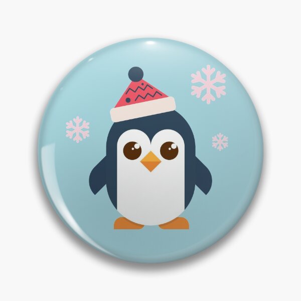 Item preview, Cute baby penguin bird cartoon logo design for kids cloths print and gift to boyfriend or girlfriend, Christmas and snowfall illustration  designed and sold by Artoholicc.