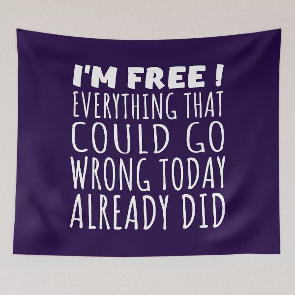 Item preview, I am free today - whtxt designed and sold by reIntegration.