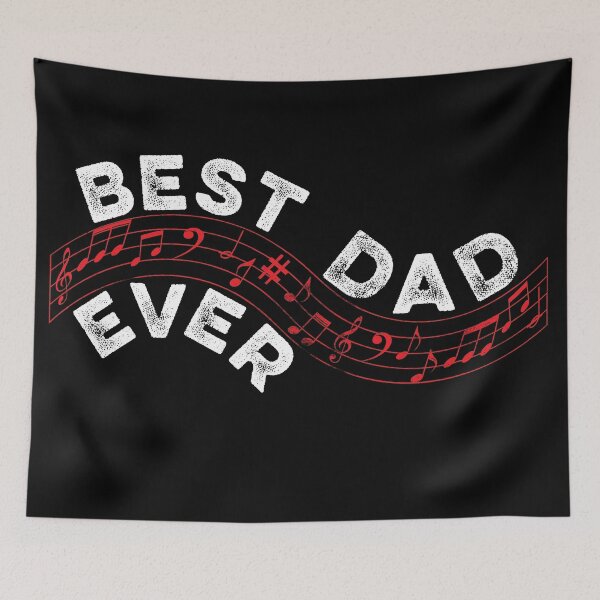 Item preview, Las mejores notas musicales de Dad Ever - Día del padre designed and sold by Luvjesus2.