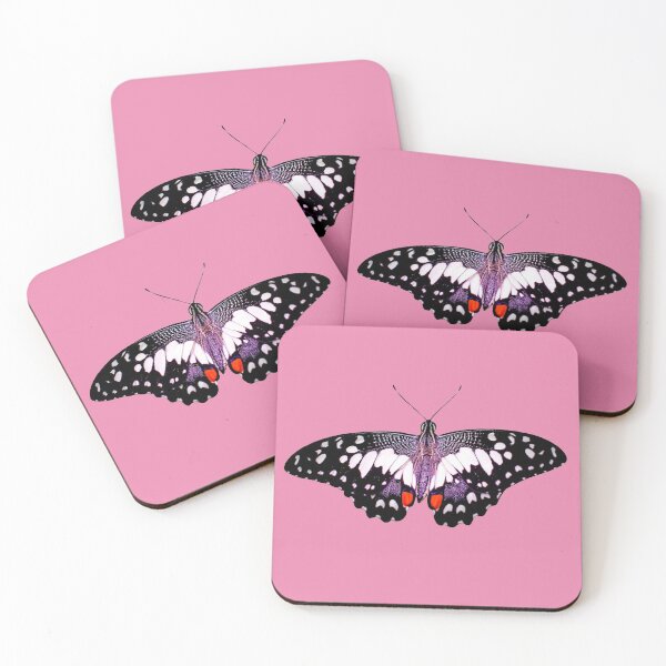 Item preview, Beautiful Butterfly (Cute Pink BG) designed and sold by FilipeFerreira.
