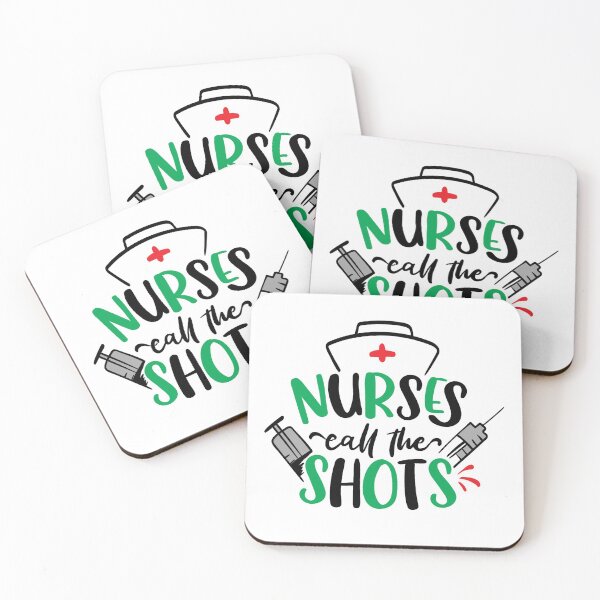 Item preview, Nurses Call The Shots ( Green, Red, Black ) designed and sold by RomeoSketches.