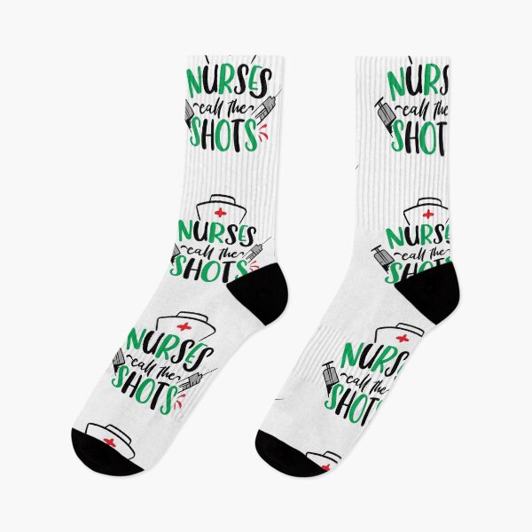 Item preview, Nurses Call The Shots ( Green, Red, Black ) designed and sold by RomeoSketches.