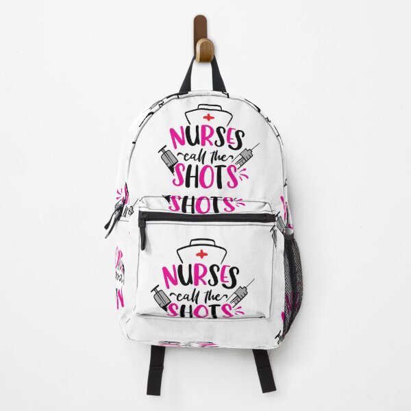 Item preview, Nurses Call The Shots ( Pink, , Black ) designed and sold by RomeoSketches.