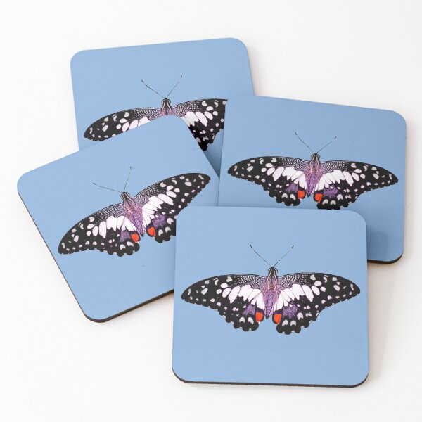 Item preview, Beautiful Butterfly (Cute Blue BG) designed and sold by FilipeFerreira.