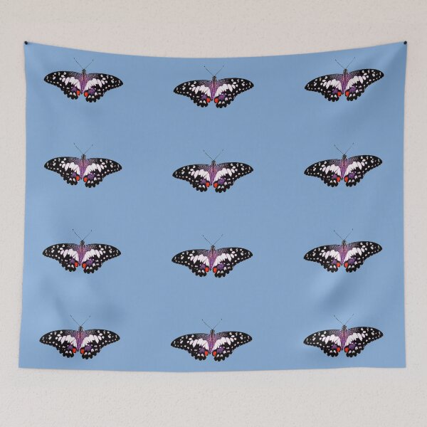 Item preview, Beautiful Butterfly (Cute Blue BG) designed and sold by FilipeFerreira.