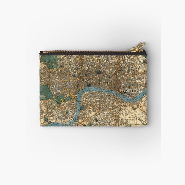 Item preview, London City Map, 1860 by Smith and Son designed and sold by nextstepdesigns.