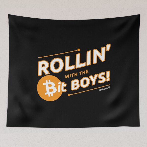 Item preview, ROLLIN' WITH THE BIT BOYS designed and sold by Drawwit.