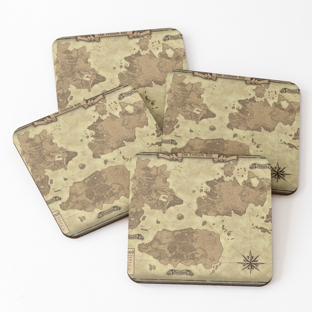 Item preview, Coasters (Set of 4) designed and sold by MLSPatronPrints.