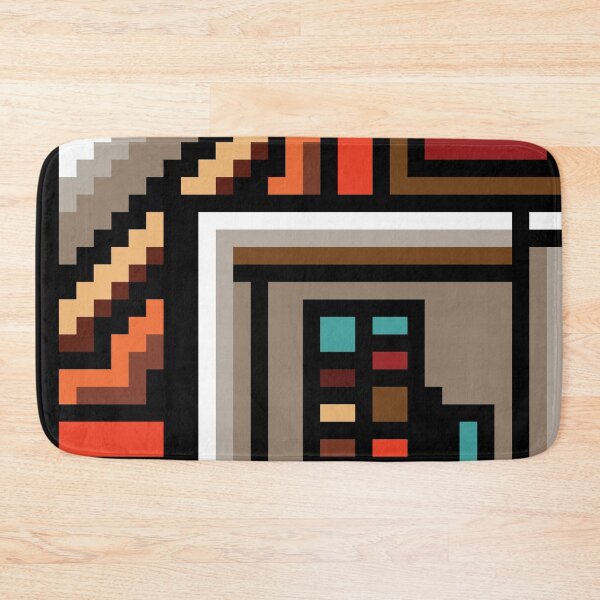 Item preview, Fuzzy - 0021 - Original Abstract Pixel Art designed and sold by pixonpu.