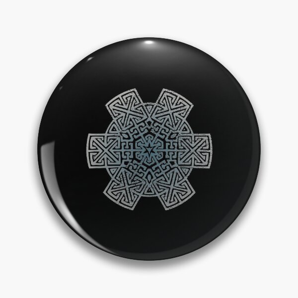 Item preview, Celtic Knot Shield in Blue designed and sold by Interpret108.