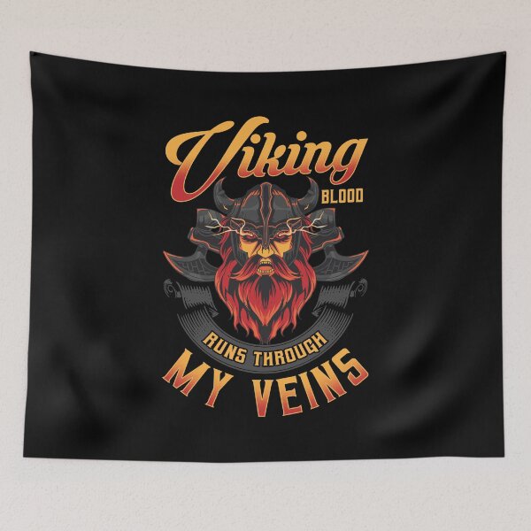 Item preview, Viking Blood Runs Through My Veins Norse DNA designed and sold by perfectpresents.