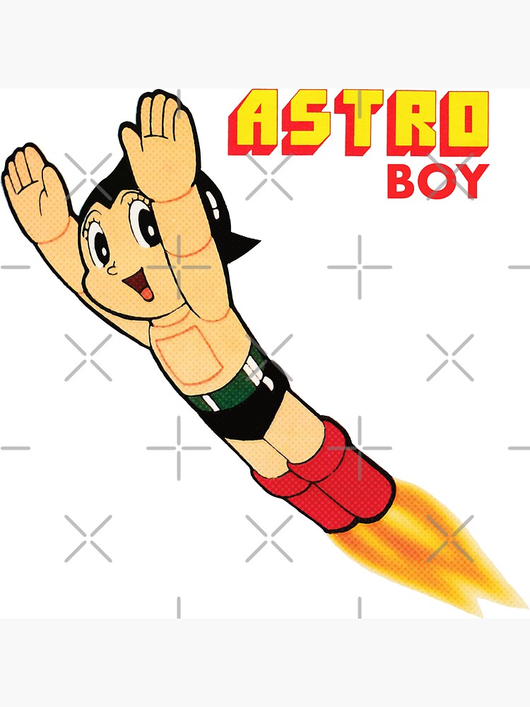 Astro Boy Hoodie- Black Light Art Toy by Faile