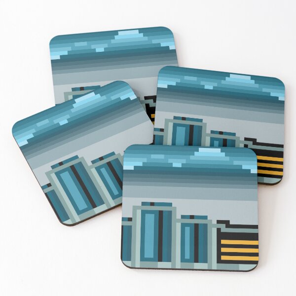 Item preview, Somewhere - 0023 - Original Abstract Pixel Art designed and sold by pixonpu.