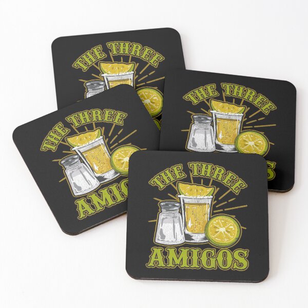 Item preview, Three Amigos Funny Cocktail Bartending Alcohol Pun designed and sold by perfectpresents.