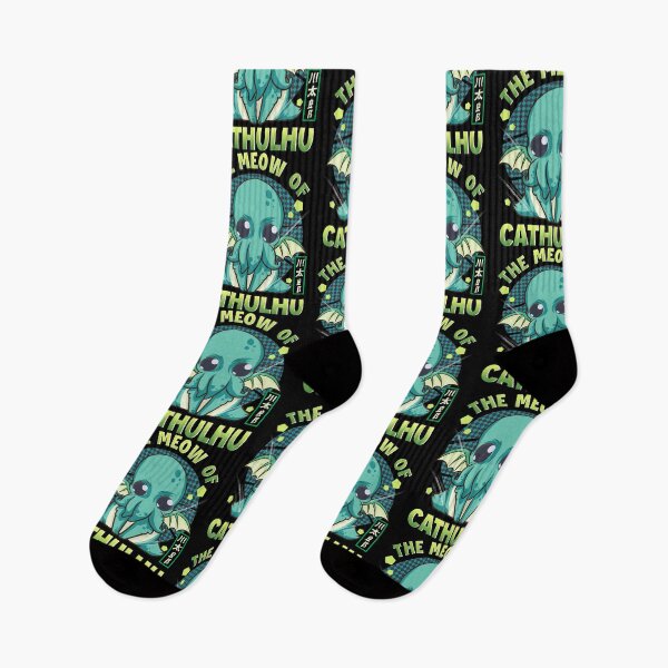 Item preview, The Meow Of Cathulhu Funny Satanic Cthulhu Cat Pun designed and sold by perfectpresents.